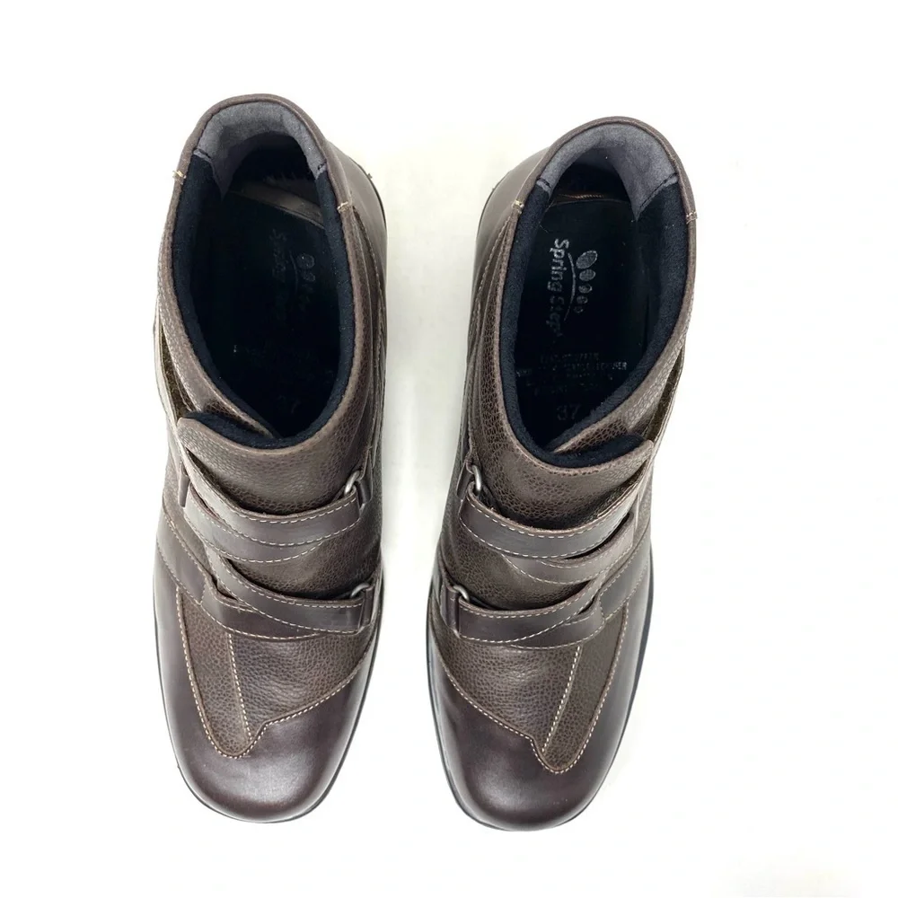 Spring Step Allegra Brown Leather boots